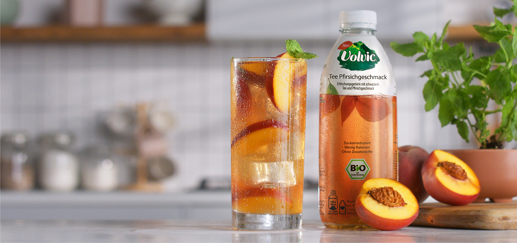 Für mehr Pfirsich im Leben: Peach Drink